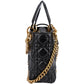 Christian Dior Crinkled Quilted Lambskin Lady Dior Handbag