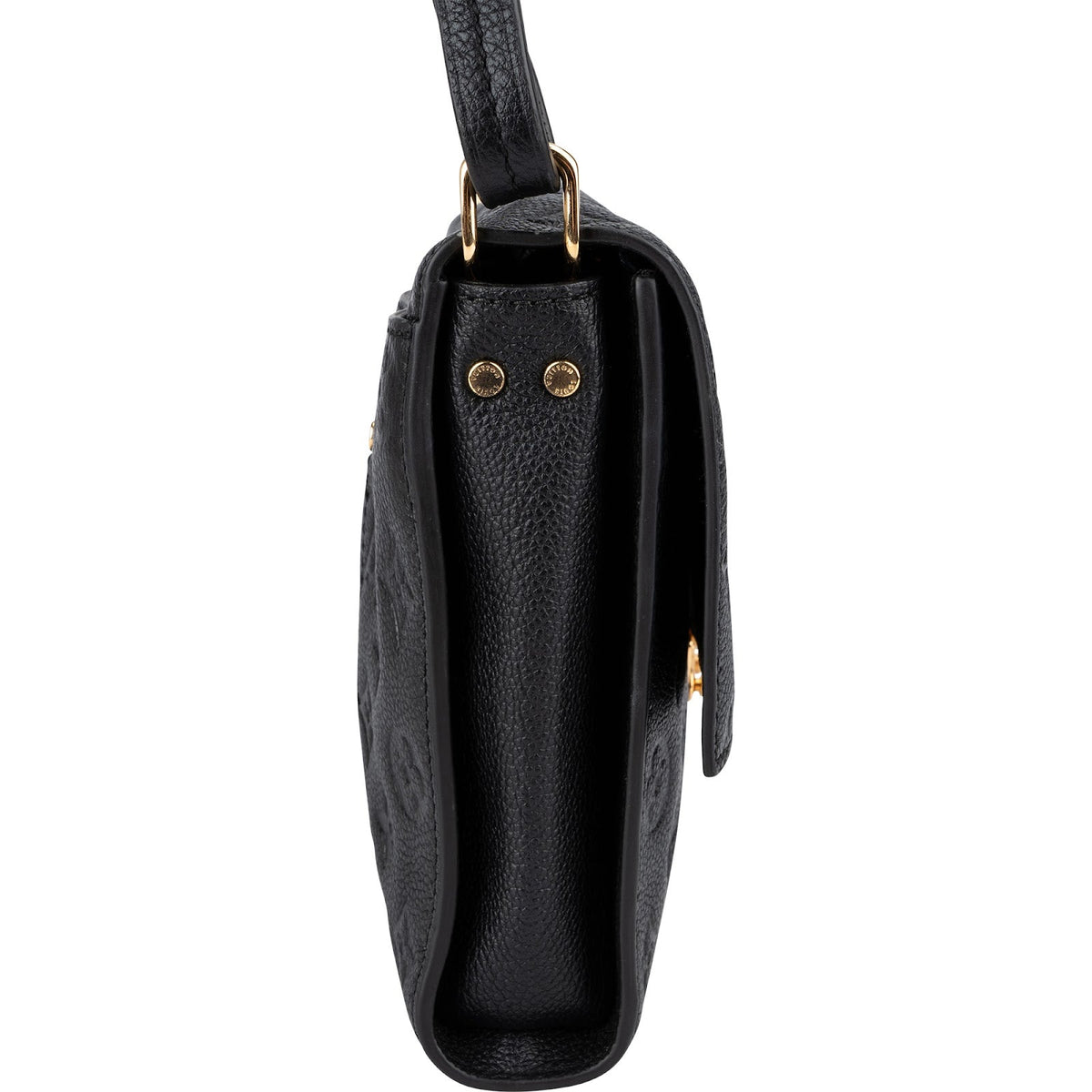 Louis Vuitton Noir Monogram Empreinte Leather Fascinante Crossbody Bag