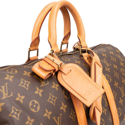 Louis Vuitton Monogram Canvas Keepall 45 Bandoulière Travel Bag