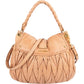 Miu Miu Matelassé Leather City Hobo Shoulder Bag