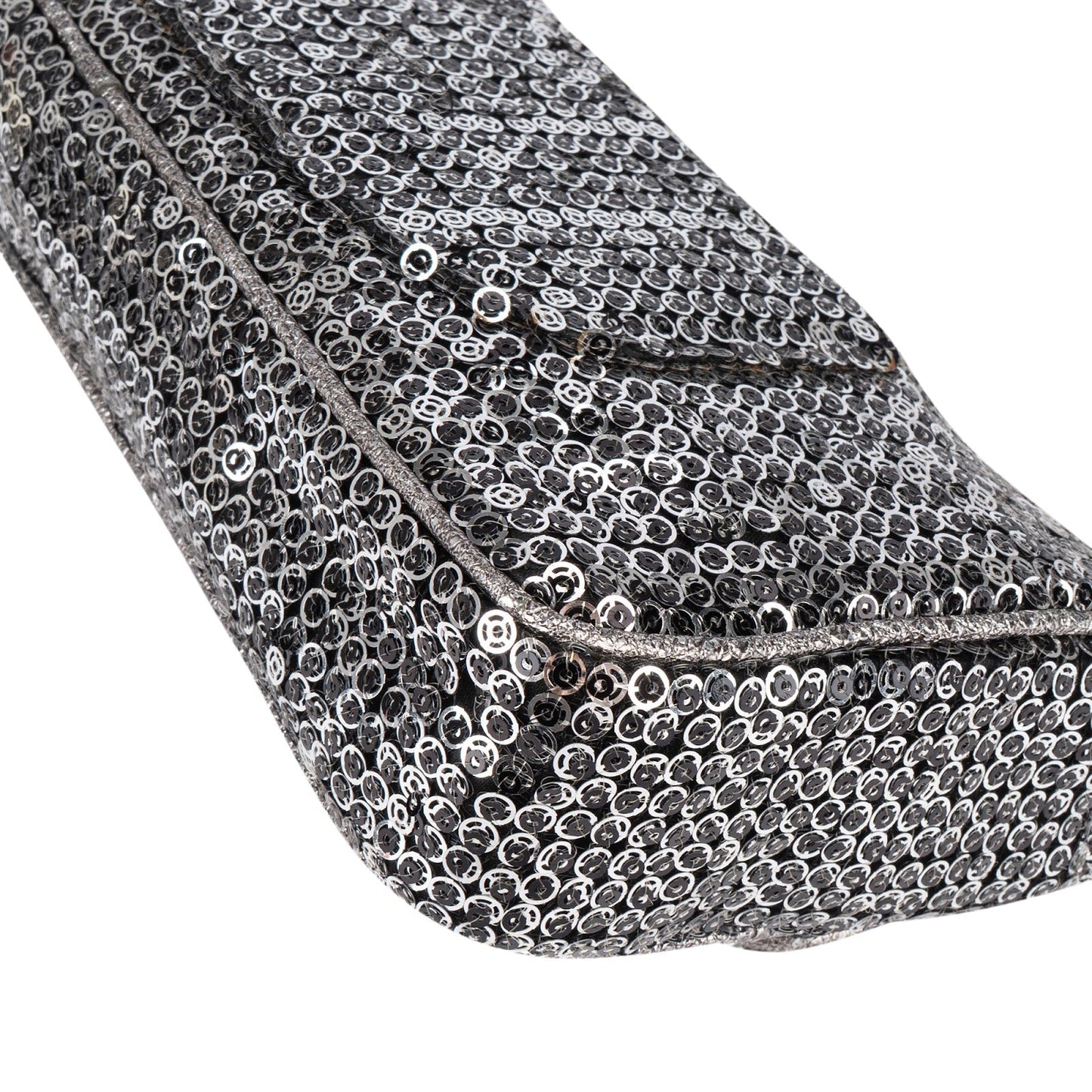 Chanel Sequin Single Flap Crossbody Bag