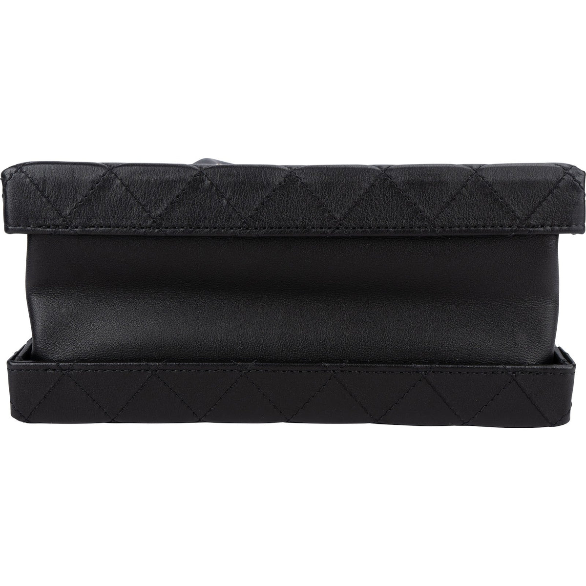 Chanel Quilted Lambskin CC Stitched Vanity Crossbody Handbag