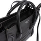 Celine Grained Leather Luggage Nano Crossbody Handbag