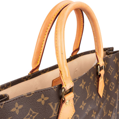 Louis Vuitton Monogram Canvas Sac Plat Handbag