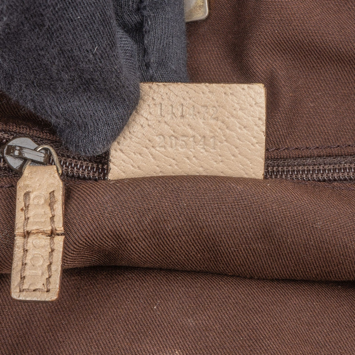 Gucci Monogram GG Canvas Abbey Handbag