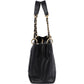 Chanel Quilted Caviar Leather Grand Shopping Tote Shoulder Bag
