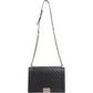 Chanel Quilted Caviar Leather New Medium Boy Single Flap Crossbody Bag