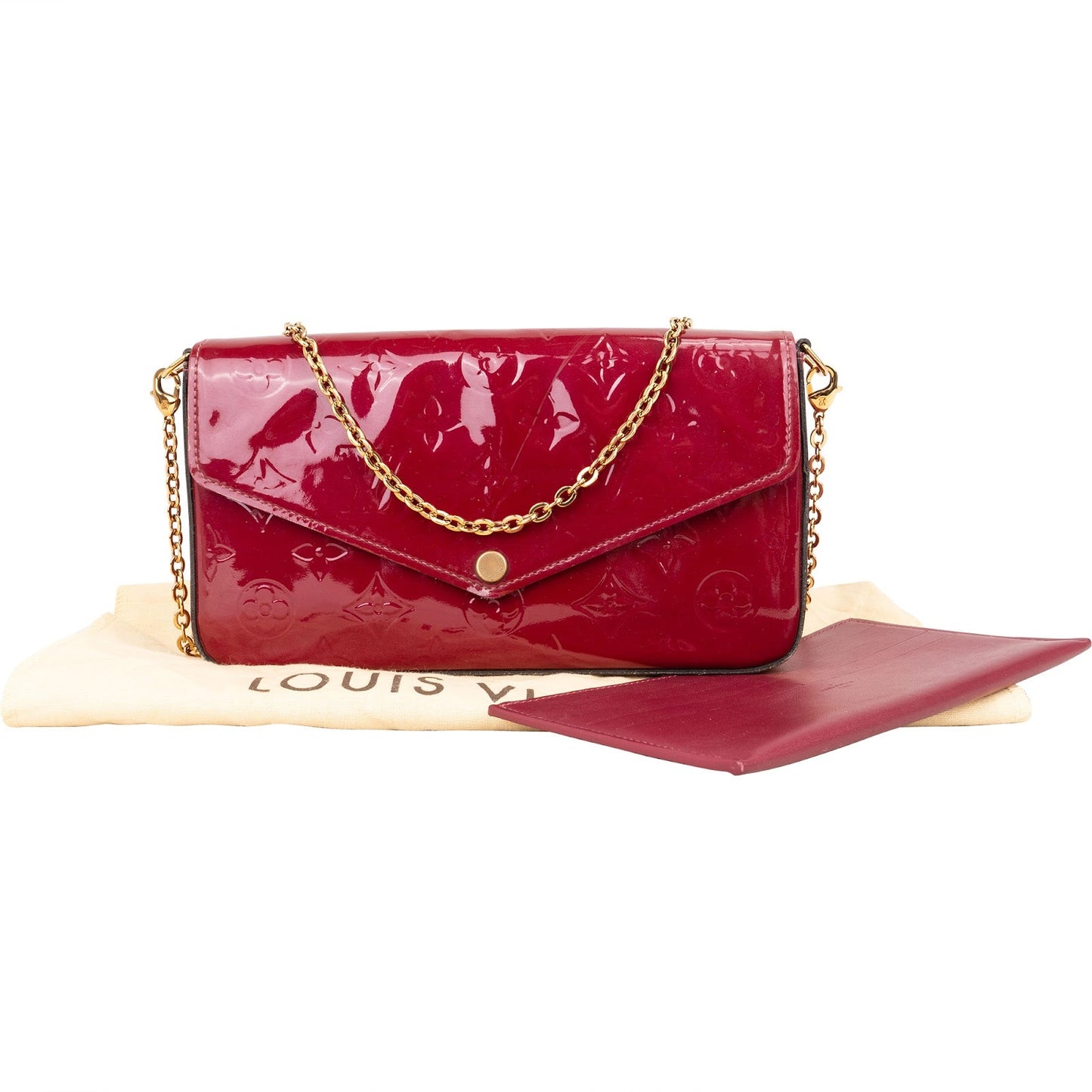 Louis Vuitton Monogram Vernis Felicie Crossbody Bag