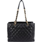 Chanel Quilted Caviar Leather Grand Shopping CC Shoulder Bag