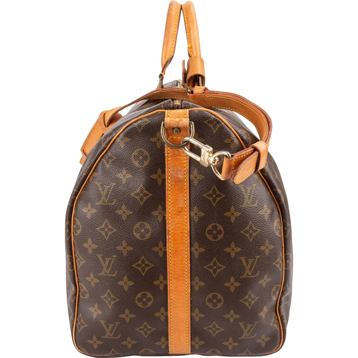 Louis Vuitton Monogram Canvas Keepall 55 Bandoulière Travel Bag