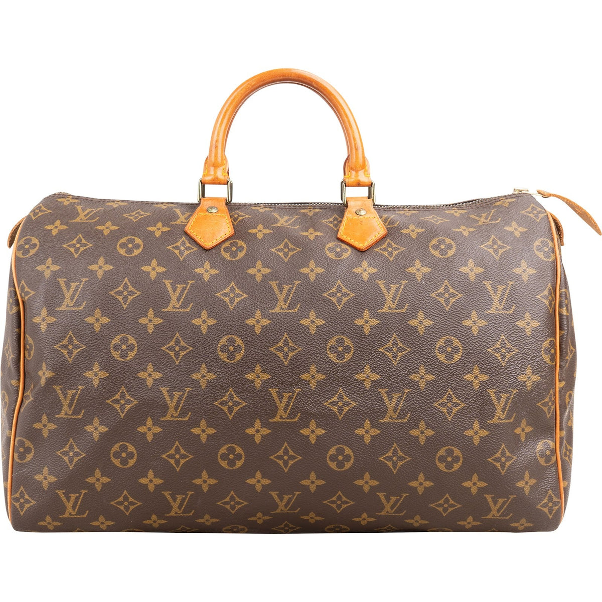 Louis Vuitton Speedy 40 aus Monogram Canvas – Vorderansicht
