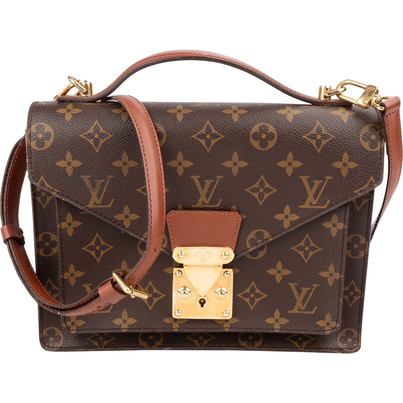 Louis Vuitton Monogram Canvas Monceau Handbag
