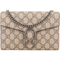 Gucci Monogram GG Supreme Canvas Dionysus Wallet On Chain Crossbody Bag
