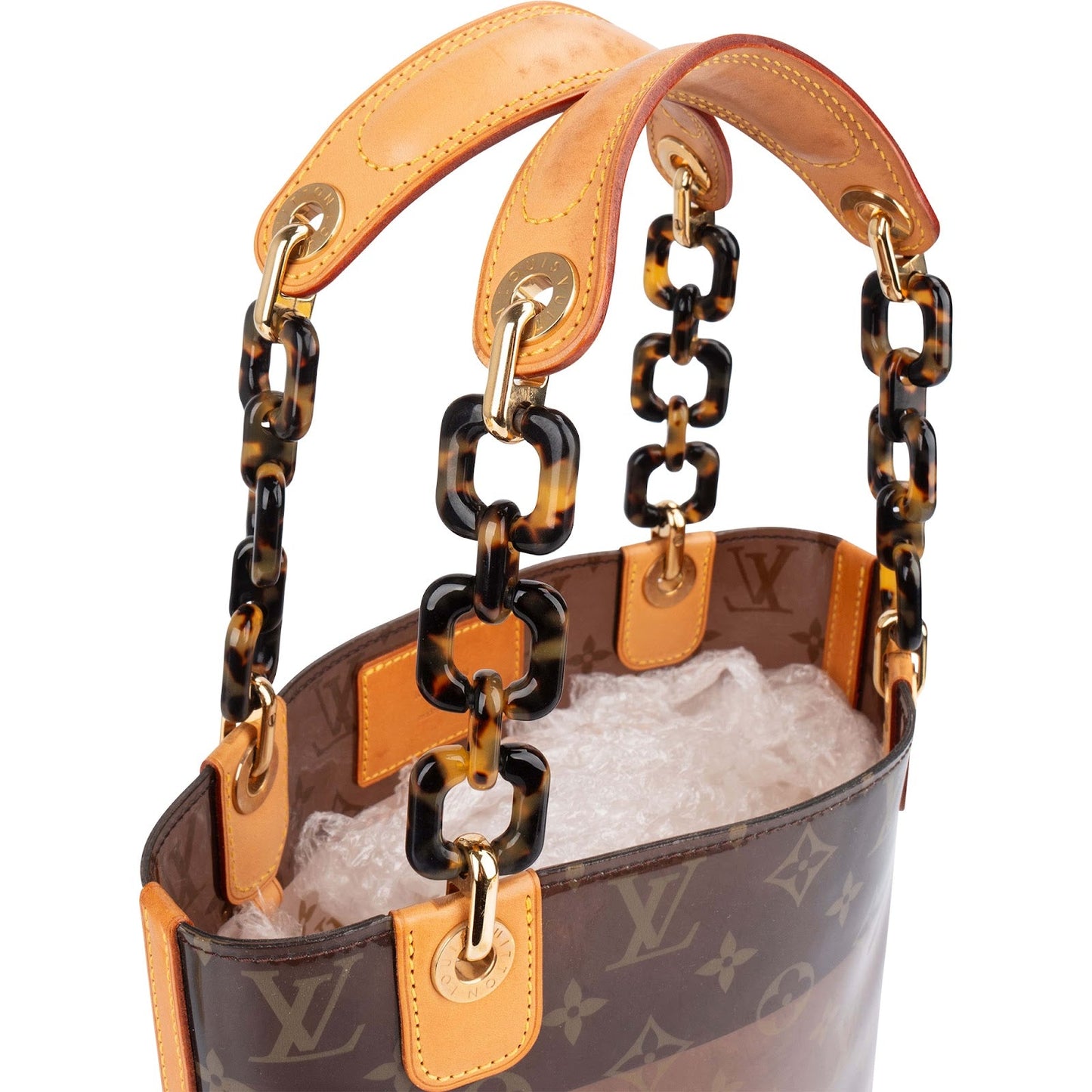 Louis Vuitton Monogram Vinyl Ambre PM Handbag