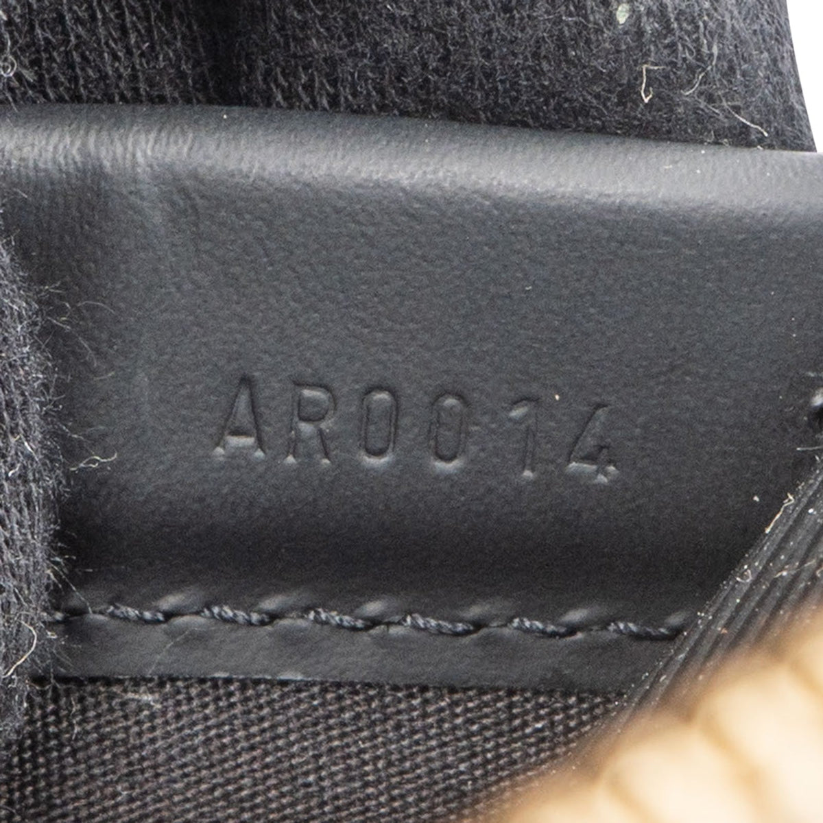 Louis Vuitton Noir Epi Leather Dhanura MM Handbag