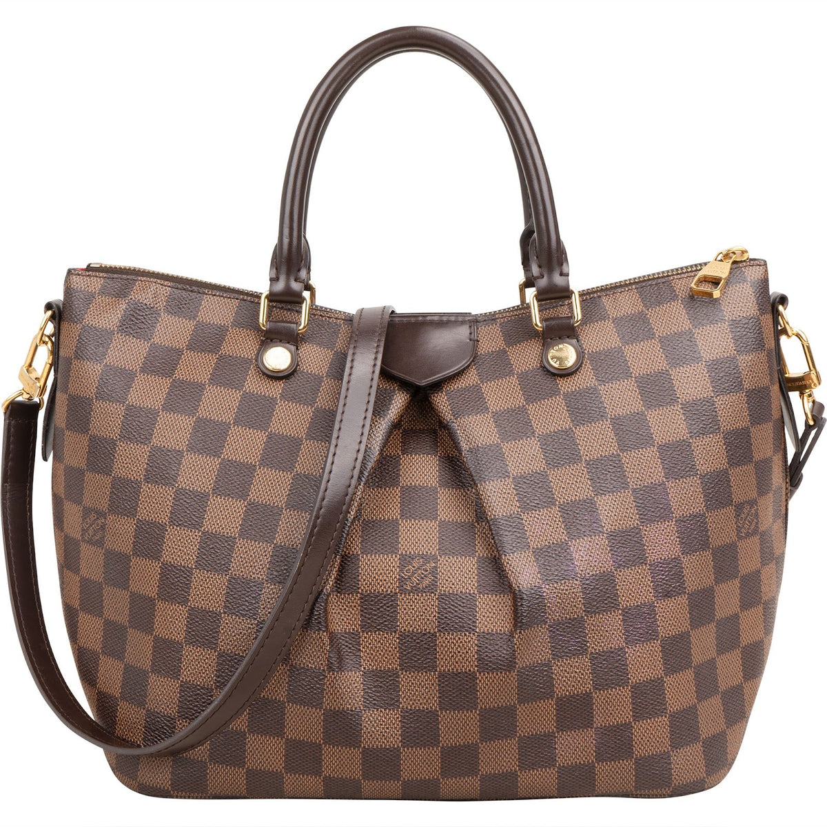 Louis Vuitton Monogram Damier Ebene Siena MM Handbag