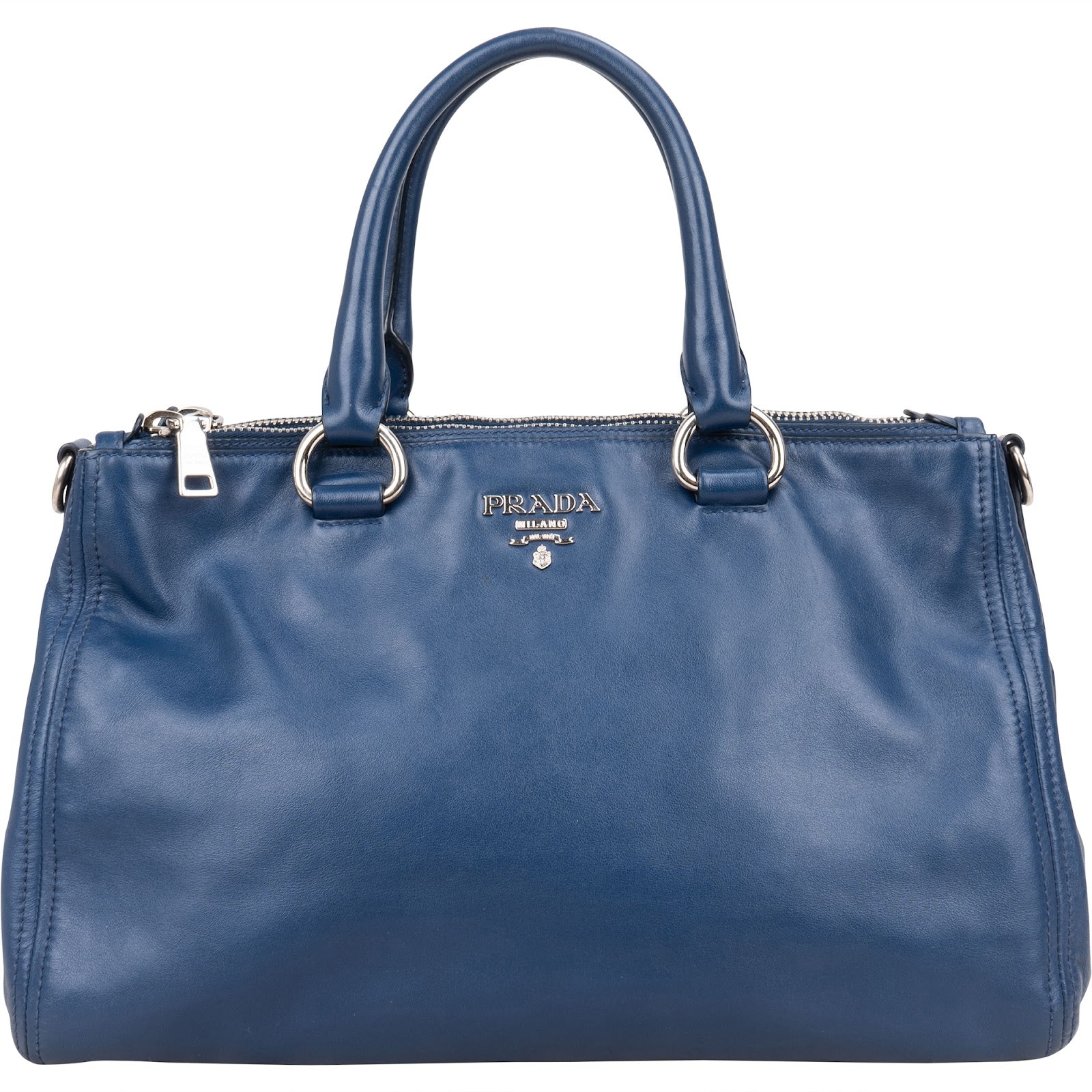 Prada Vitello Soft Leather Galleria Handbag