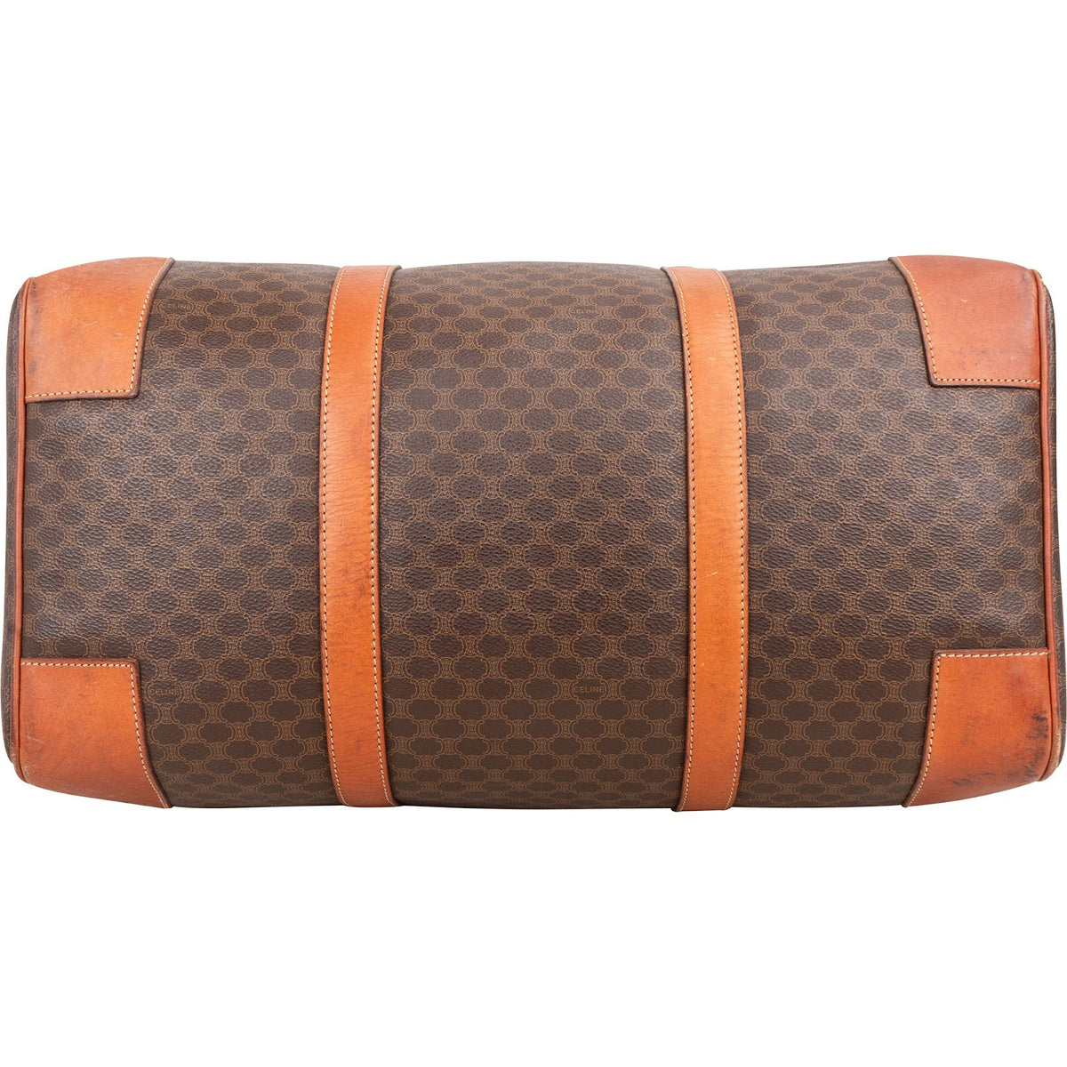 Celine Monogram Macadam Canvas Boston 45 Travel Bag