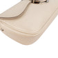 Louis Vuitton White Epi Leather Montaigne Clutch Shoulder Bag