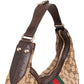 Gucci Monogram GG Canvas Britt Hobo Shoulder Bag