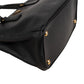 Prada Noir Saffiano Leather Small Galleria Handbag
