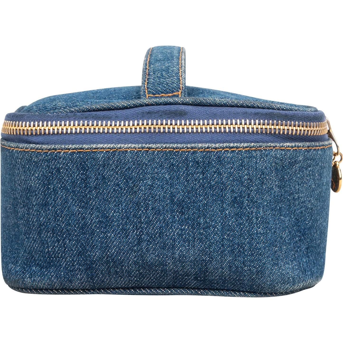 Chanel Denim CC Vanity Case Handbag