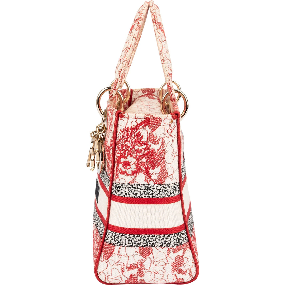 Dior D-Lite D-Royaume d'Amour aus besticktem Canvas – Ansicht 6