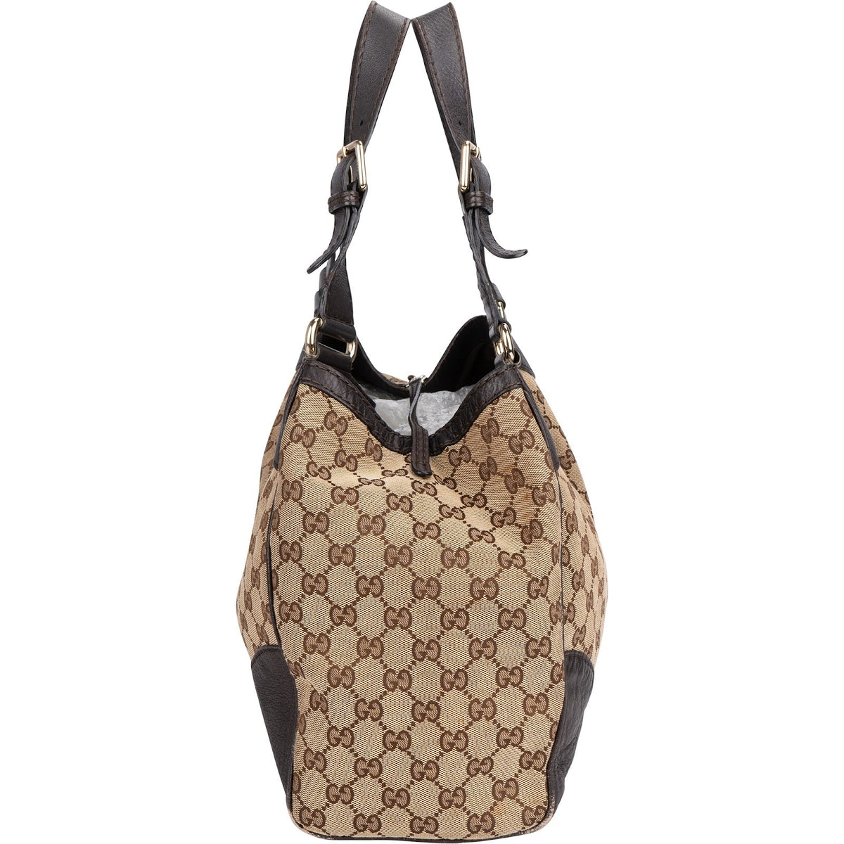 Gucci Monogram GG Canvas Eclipse Hobo Shoulder Bag