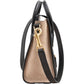 Céline Tricolor Grained Suede & Leather Nano Luggage Handbag
