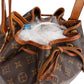 Louis Vuitton Monogram Canvas Sac Noé Petit Shoulder Bag