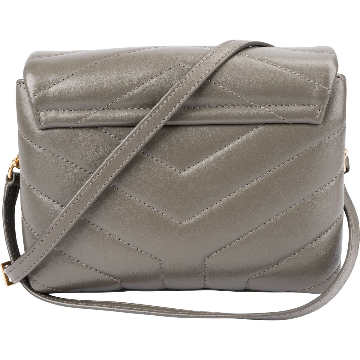 Saint Laurent Quilted Lambskin Loulou Puffer Toy Crossbody Bag