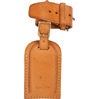 Louis Vuitton Vachetta Leather Luggage Tag Set