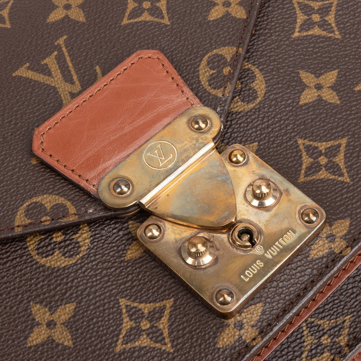 Louis Vuitton Monogram Canvas Monceau Handbag