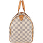 Louis Vuitton Monogram Damier Azur Speedy 30 Handbag