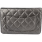 Chanel Quilted Metallic Lambskin Leather Wallet On Chain Crossbody Bag