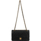 Chanel Quilted Lambskin 24K Gold Medium Double Flap Shoulder Bag