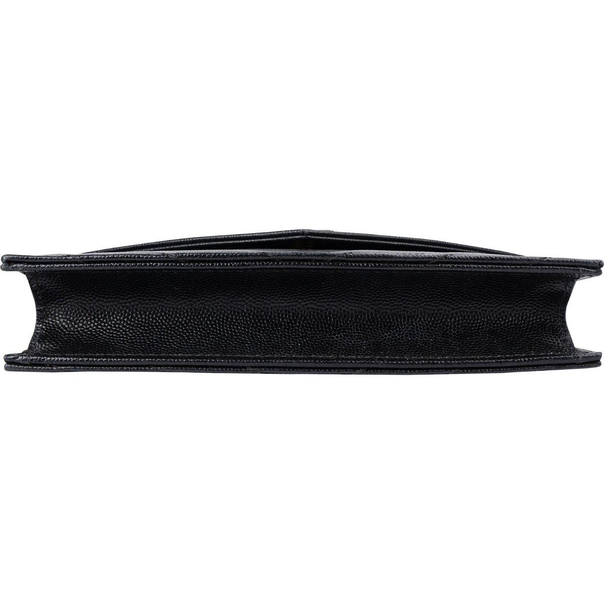 Saint Laurent Grain De Poudre Monogram Wallet On Chain Crossbody Bag