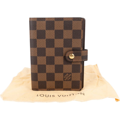 Louis Vuitton Monogram Damier Ebene Agenda PM Organizer