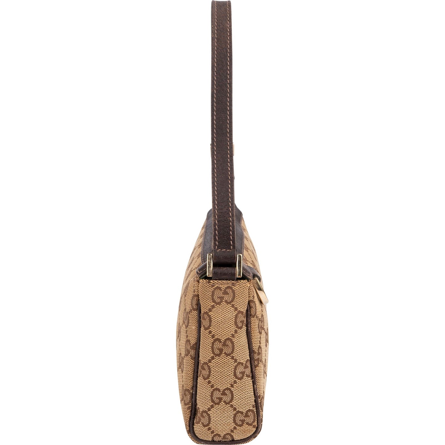 Gucci Monogram GG Canvas Mini Abbey Pochette Handbag