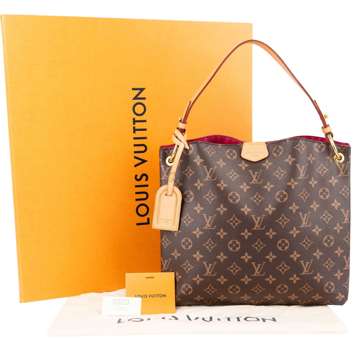 Louis Vuitton Monogram Canvas Graceful PM Shoulder Bag