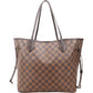 Louis Vuitton Monogram Damier Ebene Canvas Neverfull MM Shoulder Bag
