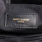 Saint Laurent Quilted Leather Large Monogram Clutch