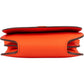 Hermès Orange Clemence Leather Convoyeur Crossbody Bag