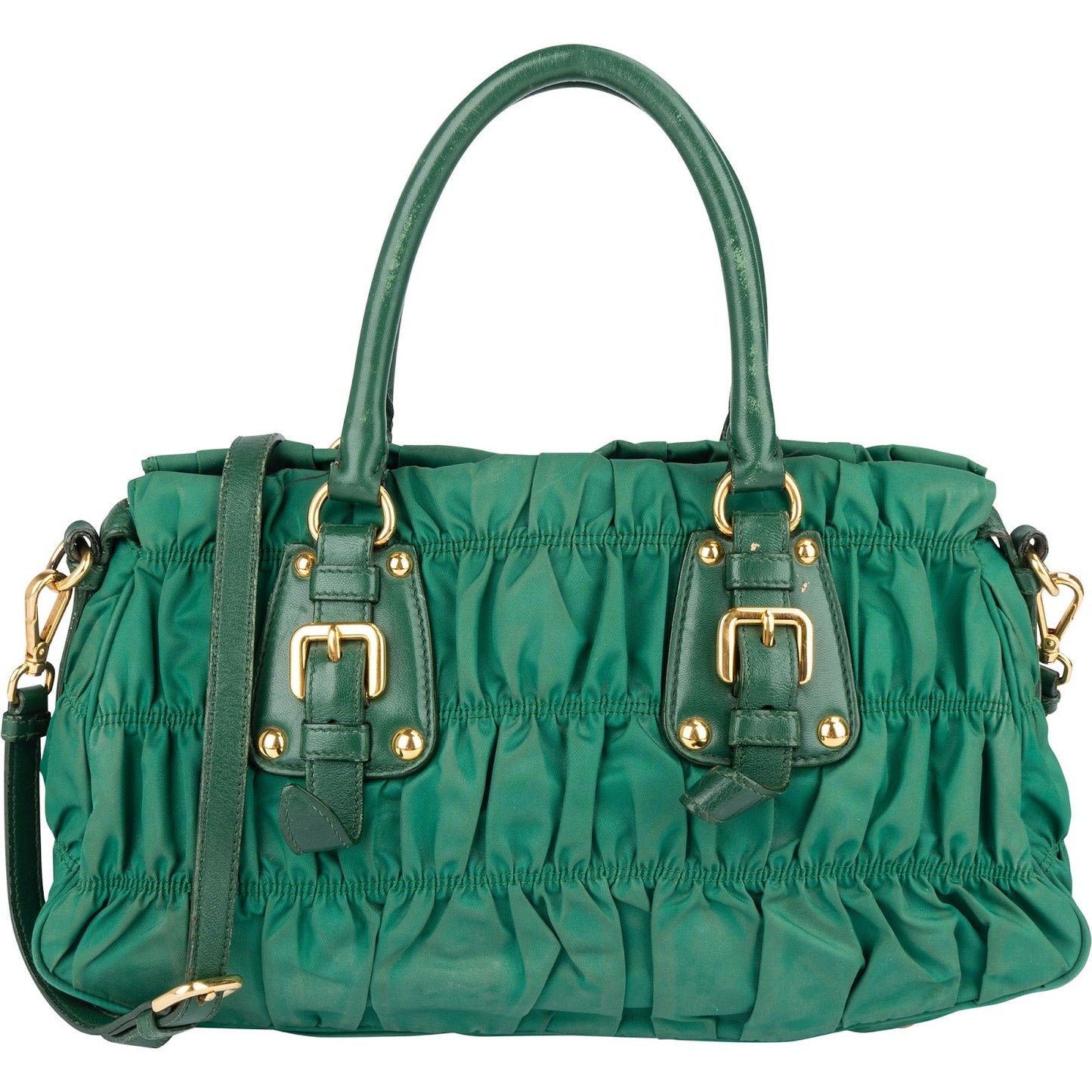 Prada Quilted Nylon City Handbag