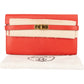 Hermès Red Clemence Leather Kelly Wallet