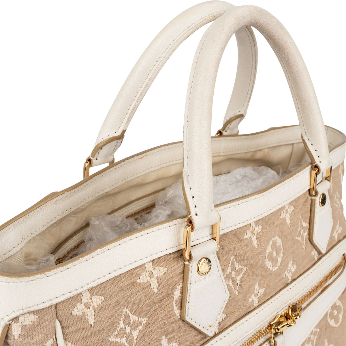 Louis Vuitton Cabas Sabbia MM aus Monogram Denim – Ansicht 2