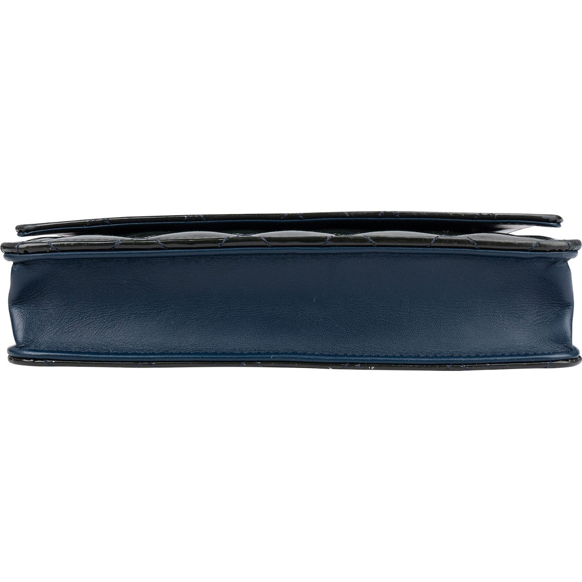 Chanel Quilted Patent Leather Wallet On Chain Crossbody Bag