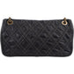 Chanel  Stitching Lambskin Single Flap Shoulder Bag