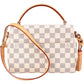 Louis Vuitton Monogram Damier Azur Canvas Croisette Handbag