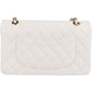 Chanel Quilted Caviar Leather Medium Double Flap Shoulder Bag